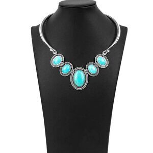 🆕Paparazzi Jewelry set *🩵*River Ride - Blue ~Bling Free Gift~